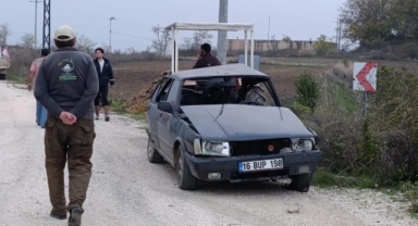 Bursa Yenişehir-İnegöl Yolunda Feci Kaza: 1 Ölü, 2 Yaralı