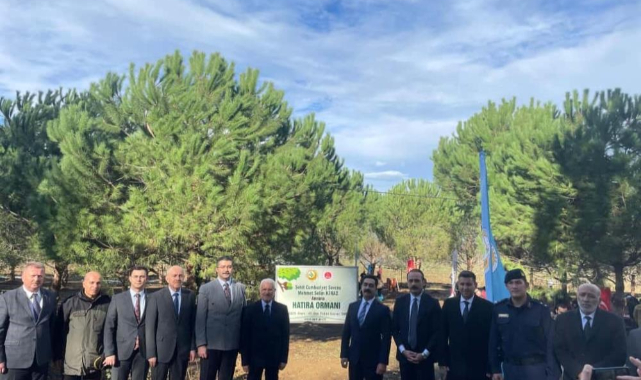 Karacabey’de Şehit Savcı Mehmet Selim Kiraz Anısına Hatıra Ormanı Kuruldu