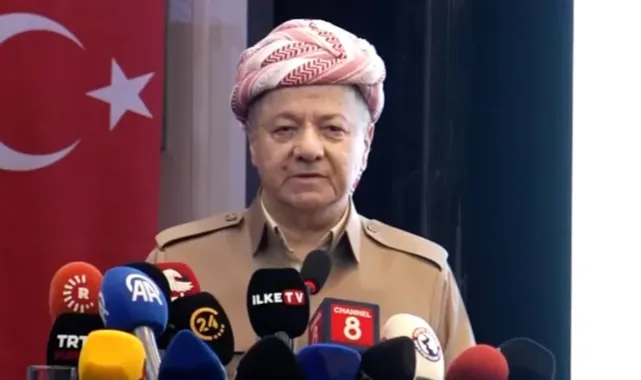Mesud Barzani’den 'Terörsüz Türkiye' Sürecine Destek