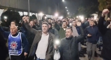 Bursa’daki Bosch Fabrikası’nda İşçiler Sahaya İndi