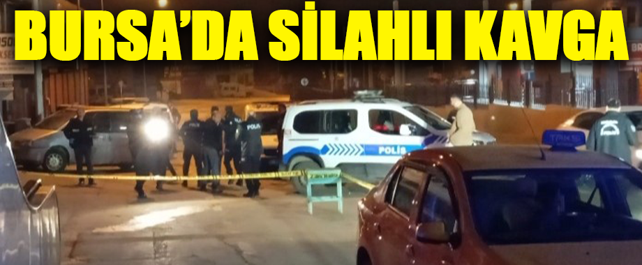 Bursa Osmangazi’de Eğlence Mekanı Önünde Silahlı Çatışma