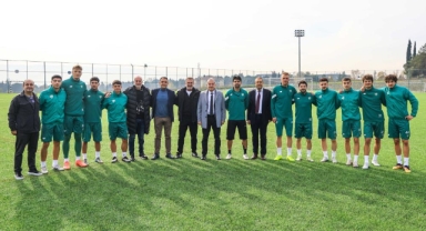 BUÜ Yönetiminden Bursaspor’a Destek Ziyareti