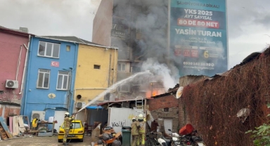 Gemlik’te Pide İmalathanesinde Yangın