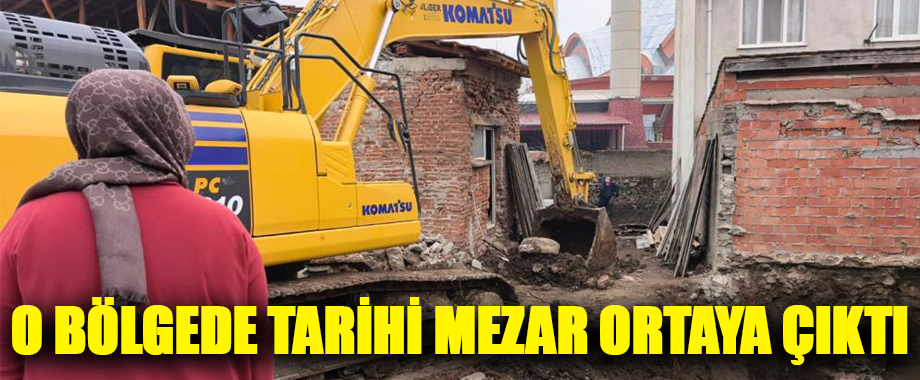 İnegöl’de İnşaat Kazısında Tarihi Mezarlar Ortaya Çıktı