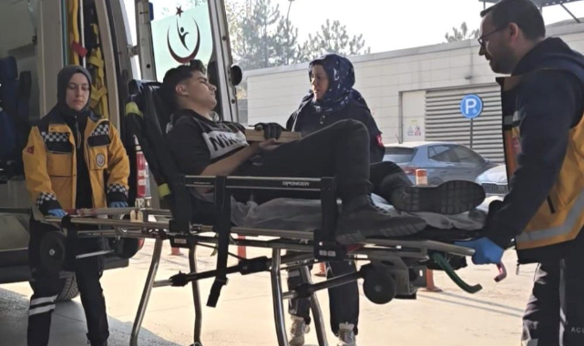 İnegöl’de Mobilya Fabrikasında Korkutan İş Kazası