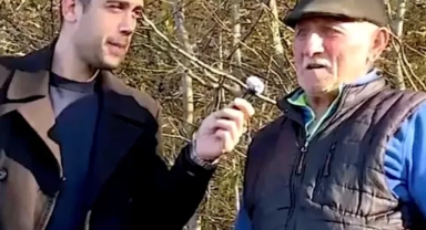 İzmit’te Rus İHA’sını Baltayla Ağaçtan İndirdi