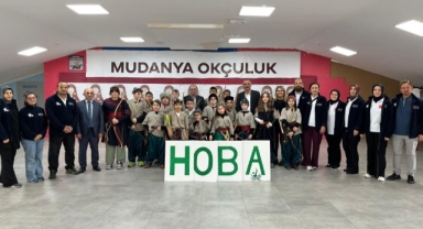 Mudanya’da HOBA Projesi Kapsamında Öğrencilere Okçuluk Eğitimi Verildi