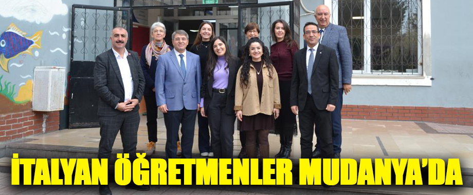 Mütareke İlkokulu, Erasmus Kapsamında İtalyan Öğretmenleri Ağırladı