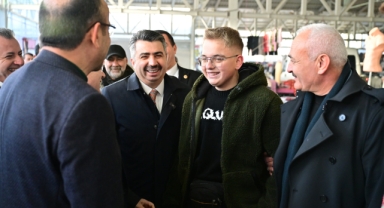 Başkan Oktay Yılmaz Millet Mahallesi Pazar Esnafıyla Kahvaltıda Buluştu