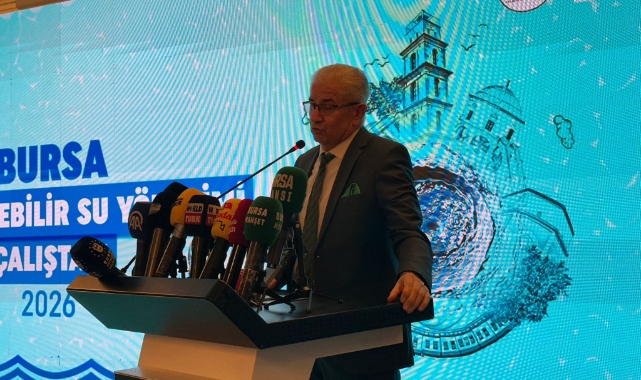 Bursa Vali Yardımcısı Hulusi Doğan: “Su yönetimi artık küresel bir gündem maddesi”
