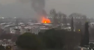 Bursa Yıldırım’da Fabrika Yangını: Alevler Gökyüzünü Kapladı