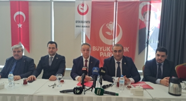 Büyük Birlik Partisi Bursa İl Başkanlığı Yeni Yönetimini Tanıttı
