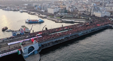 Galata Köprüsü’nde Filistin Yürüyüşü: Toplanma Alanları ve Ulaşım Detayları Belli Oldu