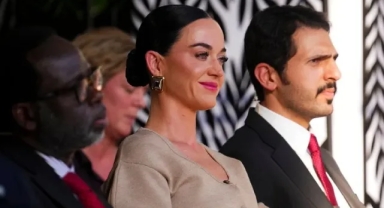 Katy Perry ve Justin Trudeau, Davos'ta El Ele Görüntülendi