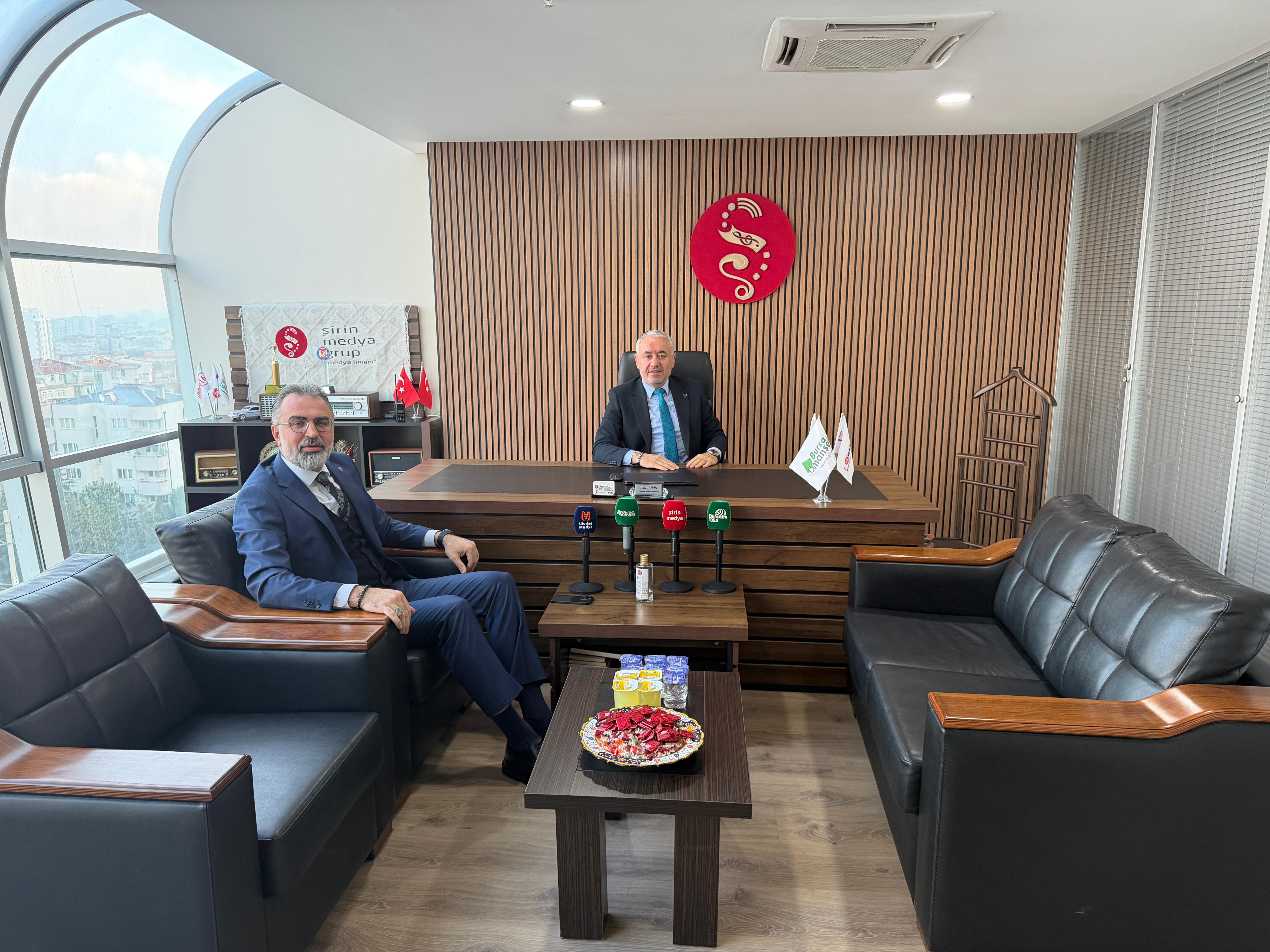 Kestel Belediye Başkanı Ferhat Erol'dan Şirin Medya'ya Ziyaret