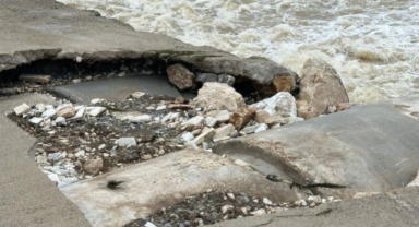 Mustafakemalpaşa Yamanlı Mahallesi’nde Köprü Hasarı Tehlike Saçıyor