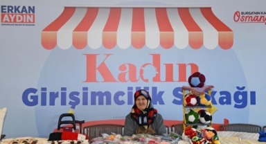 Osmangazi’de Kadın Girişimciler Sokağı Büyük İlgi Gördü