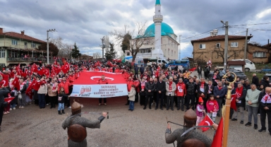 Sarıkamış şehitleri Gürsu'da yürüyüşle anıldı