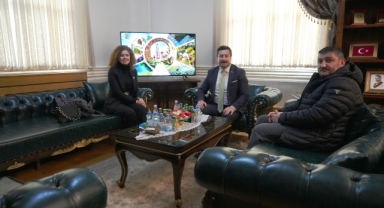 TTF Bursa İl Temsilcisi Aslıhan Köse’den Yenişehir Belediye Başkanı Ercan Özel’e Ziyaret