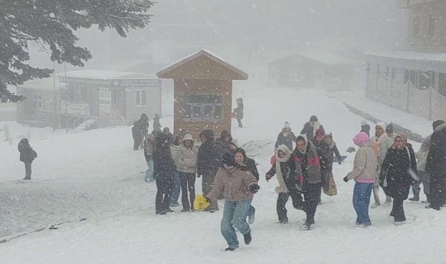 Uludağ’da Kar Kalınlığı 60 Santimetreyi Aştı