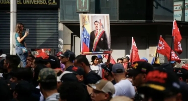 Venezuelalı vatandaştan Donald Trump'a 'Nicolas Maduro' desteği