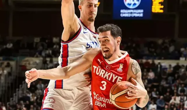 A Milli Erkek Basketbol Takımı Sırbistan’ı Deplasmanda Devirdi