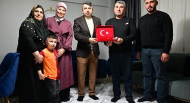 Başkan Oktay Yılmaz’dan Şehit Ailelerine Ramazan Ziyareti