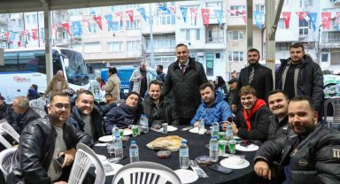 Bereket sofrası Yıldırım'da kuruldu