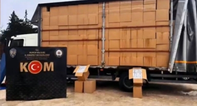 Bursa’da Dev Kaçak Tütün Operasyonu: Milyonlarca Makaron Ele Geçirildi