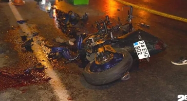 Bursa’da Feci Motosiklet Kazası