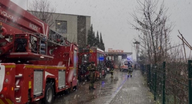 Bursa’da Hastane Yemekhanesinde Yangın