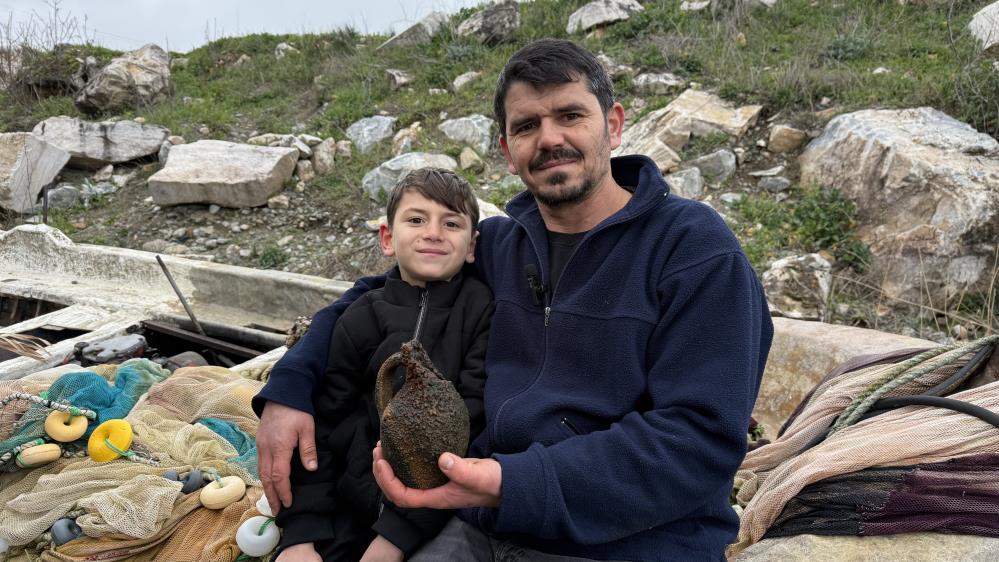 Bursa İznik Gölü’nde Kuraklık Sonrası Tarihi Küp Bulundu