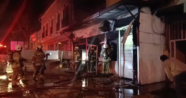 Bursa yangın paniği