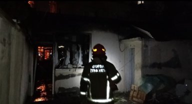 Bursa'da müstakil evde korkutan yangın