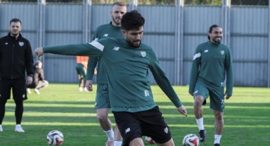 Bursaspor Menemen FK maçı hazırlıklarını sürdürdü