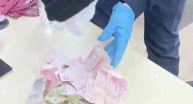 Dilencilik parasını çocuk bezine sakladılar