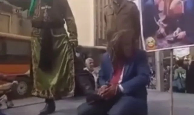 İran'da Trump'ın idamı sahnelendi