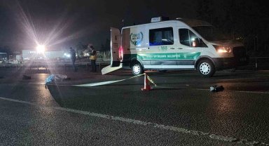 Mustafakemalpaşa'da aracın çarptığı yaya hayatını kaybetti