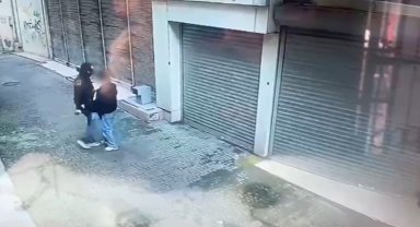 Tornavidalı kar maskeli gaspçı kamerada