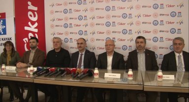 Uludağ'daki uluslararası kayak organizasyonlarının lansmanı Bursa'da yapıldı