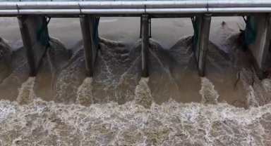 Yağışlar Bereket Getirdi: Mustafakemalpaşa Çayı Coştu