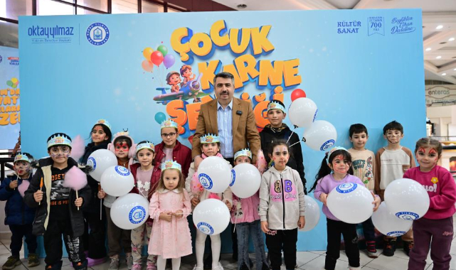 Yıldırım Belediyesi’nden Çocuklara Karne Şenliği