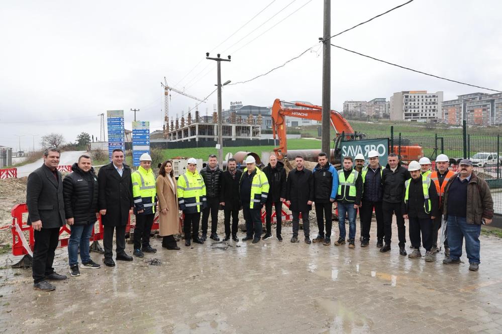 Bursa’da Çınarcık Barajı Su İsale Hattı Çalışmaları Devam Ediyor