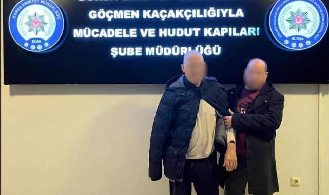 Bursa Emniyet Müdürlüğü’nden Nilüfer’de Düzensiz Göç Operasyonu