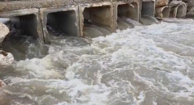 Bursa İznik'te Karasu Deresi Yağışlarla Yeniden Canlandı