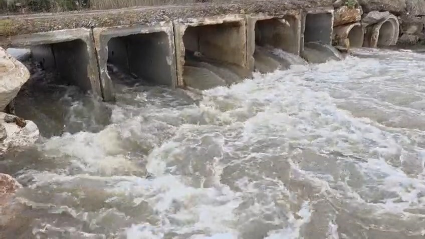 Bursa İznik'te Karasu Deresi Yağışlarla Yeniden Canlandı