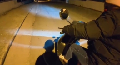 Bursa Karacabey’de Anneye Motosiklet Dersi 