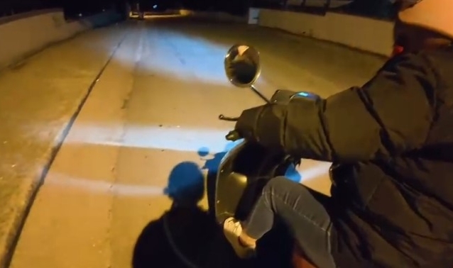 Bursa Karacabey’de Anneye Motosiklet Dersi 