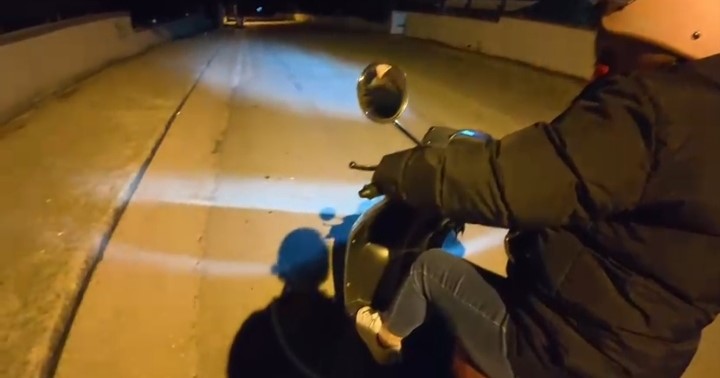 Bursa Karacabey’de Anneye Motosiklet Dersi 