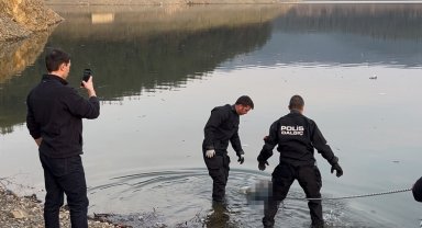 Bursa'da barajda erkek cesedi bulundu